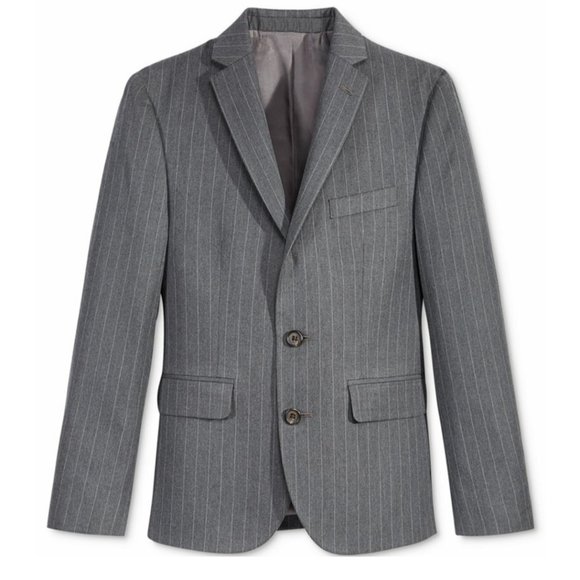 Lauren Ralph Lauren Other - LAUREN RALPH LAUREN BOYS GRAY STRIPE SUIT JACKET